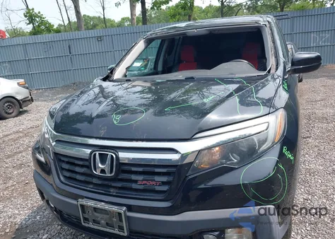 2019 Honda Ridgeline Sport z USA, uszkodzony, nr VIN 5FPYK3F19KB016885